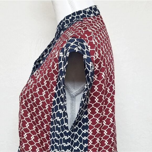 ANTHROPOLOGIE En Elly Mariya Mosaic V-neck Tunic - Picture 7 of 12